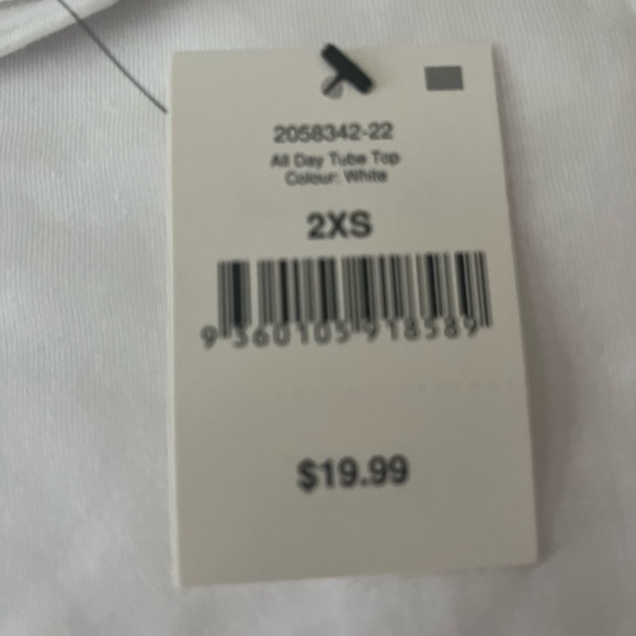Cotton On White Tube Top 💕 (NWT) - Picture 3 of 4
